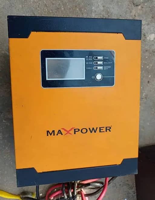 MaxPower 1.2 kva 900w 12v Singal Battery 0