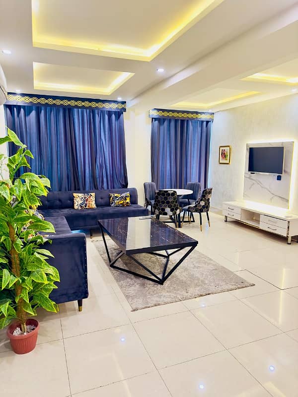 One,Two,Three beds luxury apartment for rent on daily basis in bahria town 1