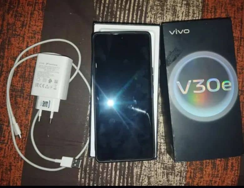 Vivo v30e 10 by 10 condition 256GB 1