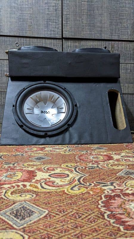 HIGH BASS LOUD SOUND SYSTEM 12" WOOFER PIONEER SPEAKER 4 CH AMPLIFIER 2