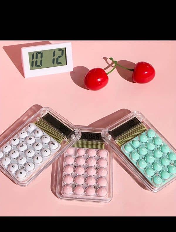 SILICONE MINI POCKET CALCULATOR 1