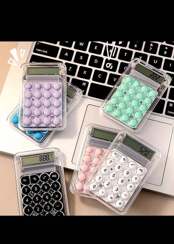 SILICONE MINI POCKET CALCULATOR 2