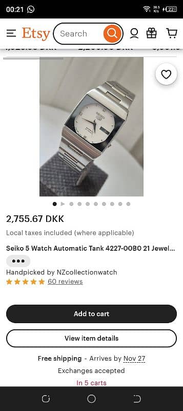 Seiko 5 4