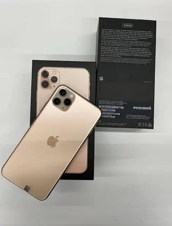 iPhone 11 Pro Max 256gb PTA approved with box 03452186866 4