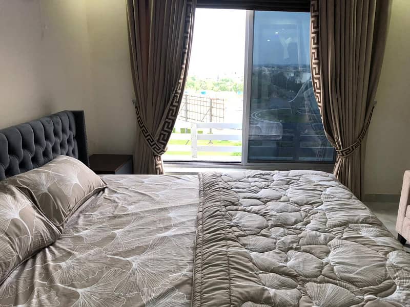 One Bed Furnished Apartment Available For Rent In Nishtar Block Bahria Town Lahore 3