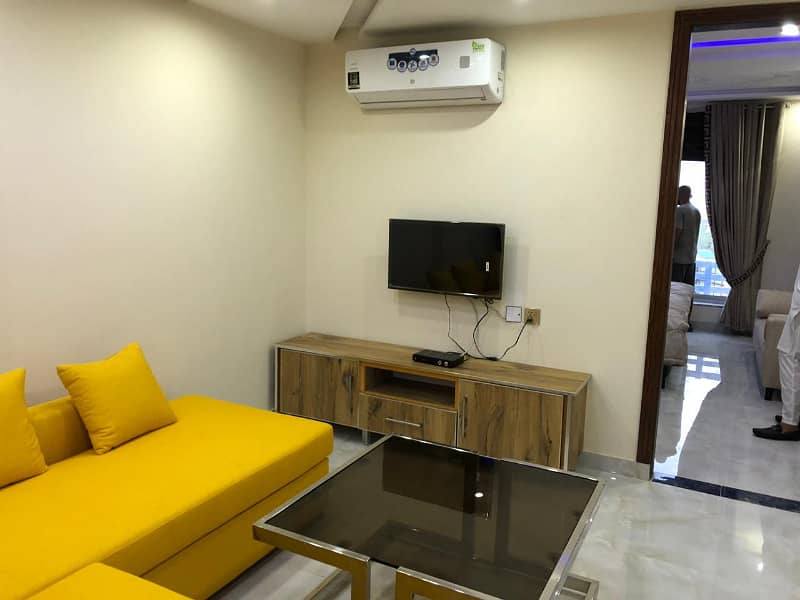 One Bed Furnished Apartment Available For Rent In Nishtar Block Bahria Town Lahore 9