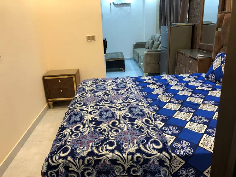 One Bed Furnished Apartment Available For Rent In Quaid Block Bahria Town Lahore 12