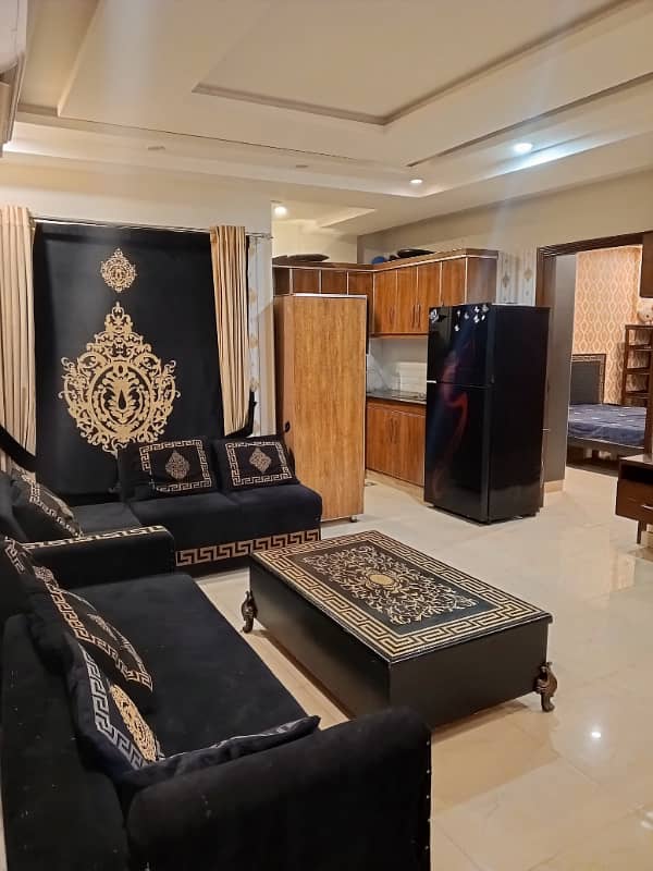 Two Bed Furnished Apartment For Rent In Quaid Block Bahria Town Lahore 4