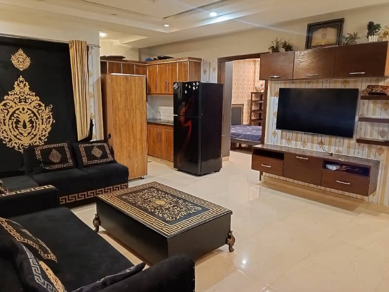 Two Bed Furnished Apartment For Rent In Quaid Block Bahria Town Lahore 6