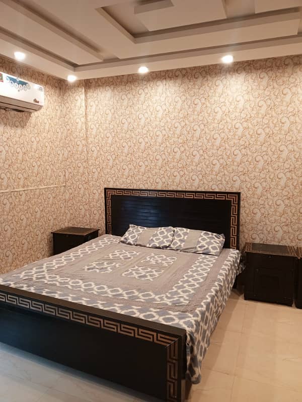 Two Bed Furnished Apartment For Rent In Quaid Block Bahria Town Lahore 17