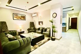 DAILY BASIS Two Bed Apartment Available For Rent In Gulberg Greens Islamabad.