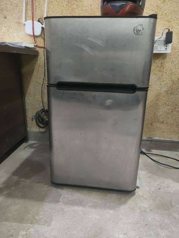 Mini fridge dual door 1