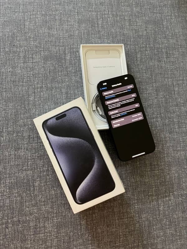 IPHONE 15 PRO MAX 256GB PTA APPROVED 4