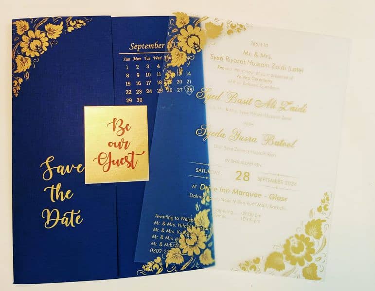 customized wedding card 11