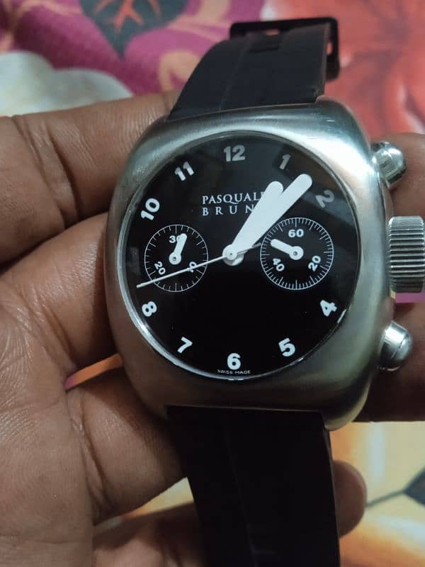 Pasquale Bruni swiss automatic only watch backal original strap afterl 2