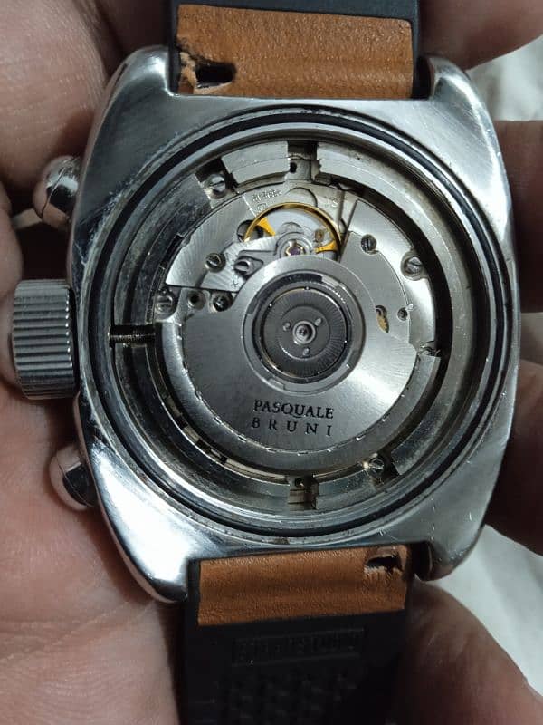 Pasquale Bruni swiss automatic only watch backal original strap afterl 3