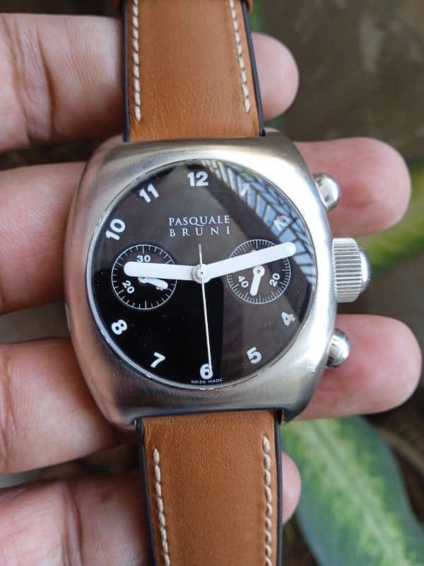 Pasquale Bruni swiss automatic only watch backal original strap afterl 4