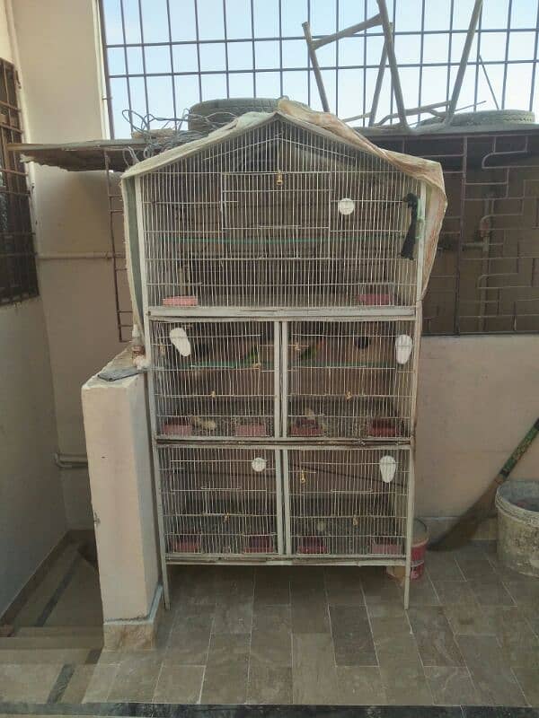 Frame for sale & Cages 5 portion & 3 portion 9