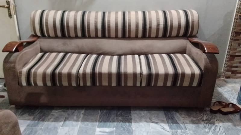 5 seater premium wooden sofa set ( 0316-2881243 ) 0