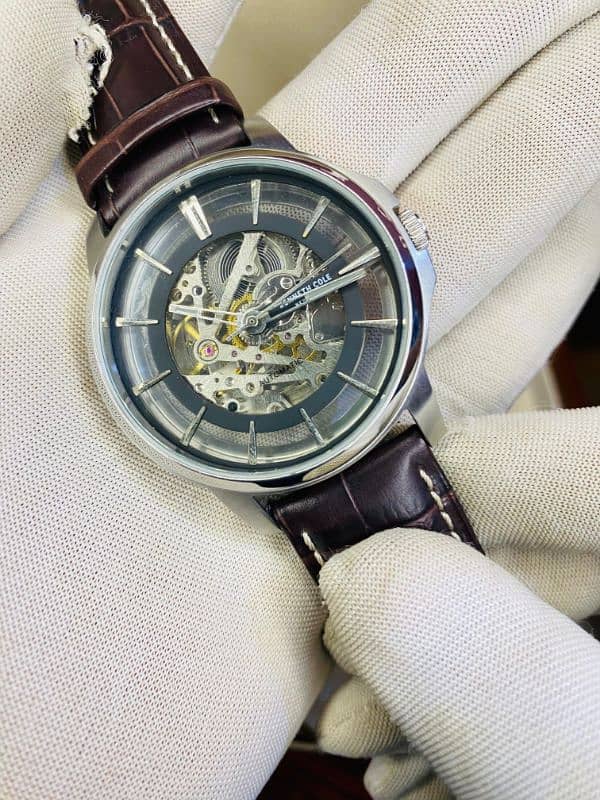 Kenneth Cole original skeleton Auto movement 1