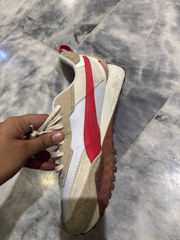 Puma Red & white 1