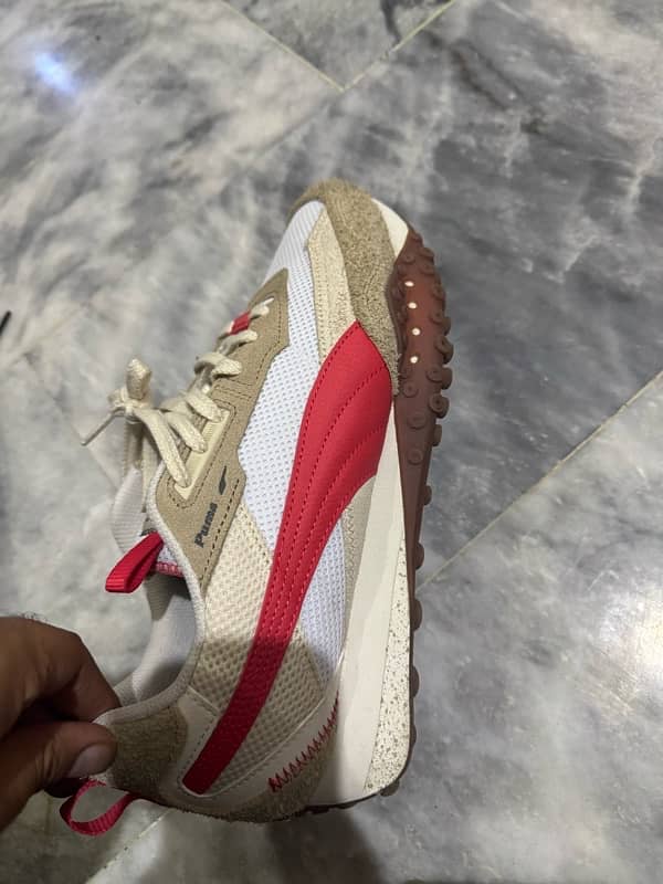 Puma Red & white 2