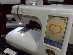 janome secio 9500 sewing and embroidery machine in 10/10 condition