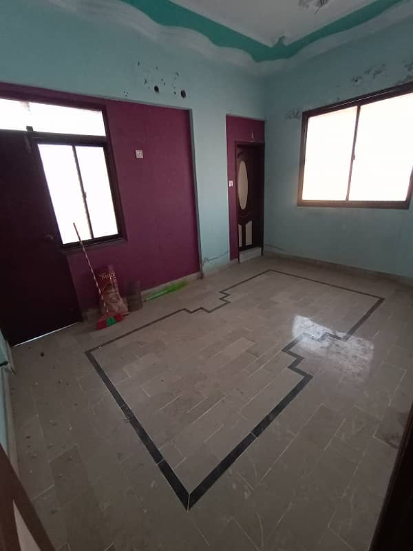 5 rooms new FLAT only in 65 Lac in NORTH Karachi 12