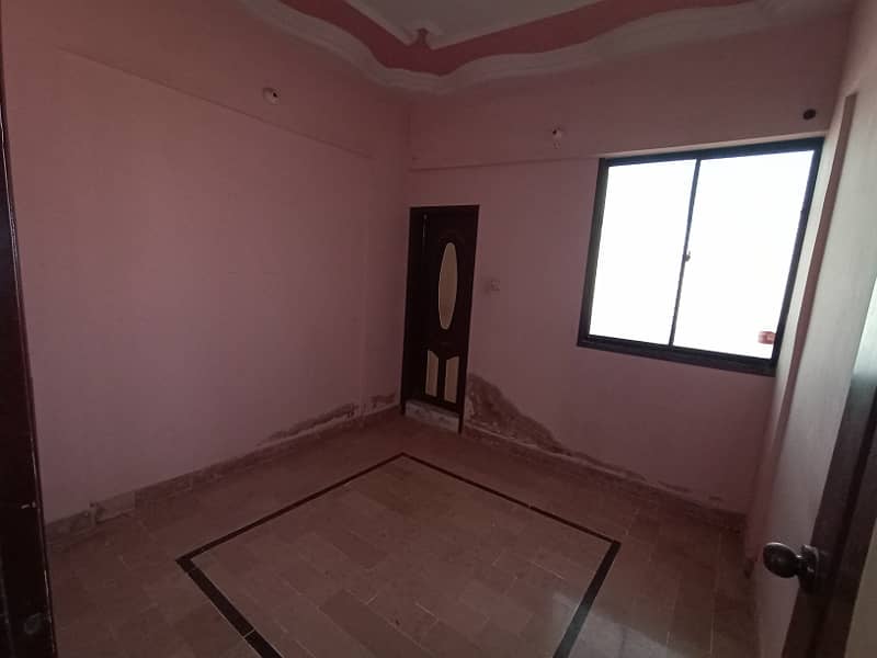 5 rooms new FLAT only in 65 Lac in NORTH Karachi 15