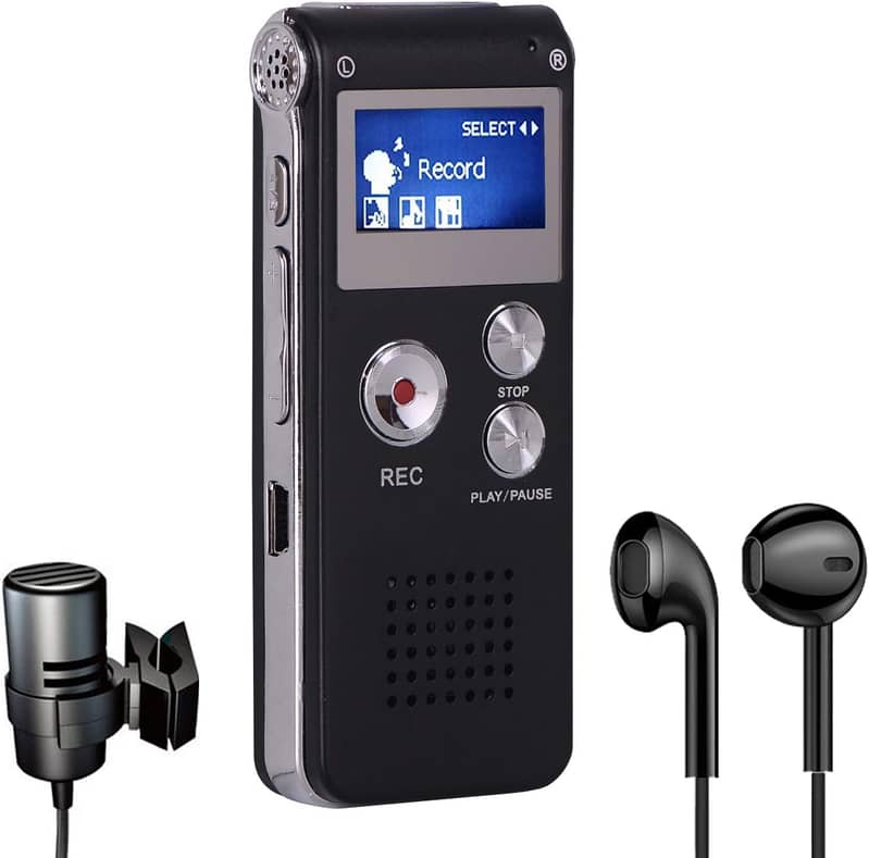 Dynamic noise cancellation microphone, Digital Voice Recorder 0