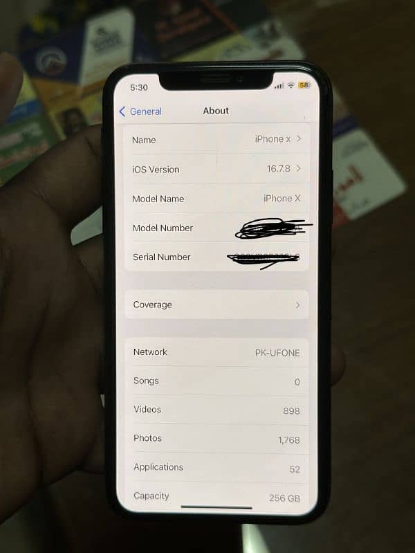 iphone x 256gb 3