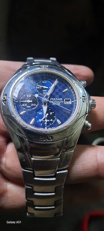 Japan watches pulsar Cronograph by seiko co 0