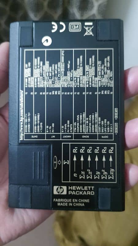 HP-12C English Financial Calculator Programmable 2