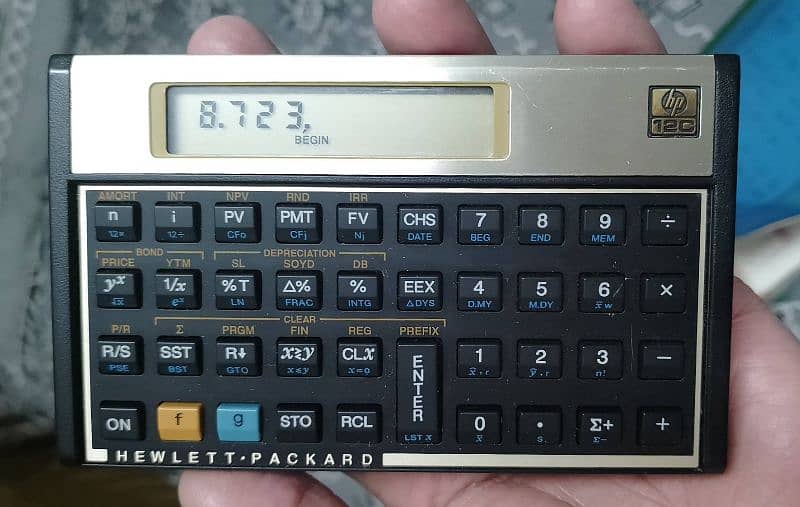 HP-12C English Financial Calculator Programmable 4