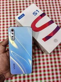 vivo s1 complete box 10/9 never open and repair 100% genion device