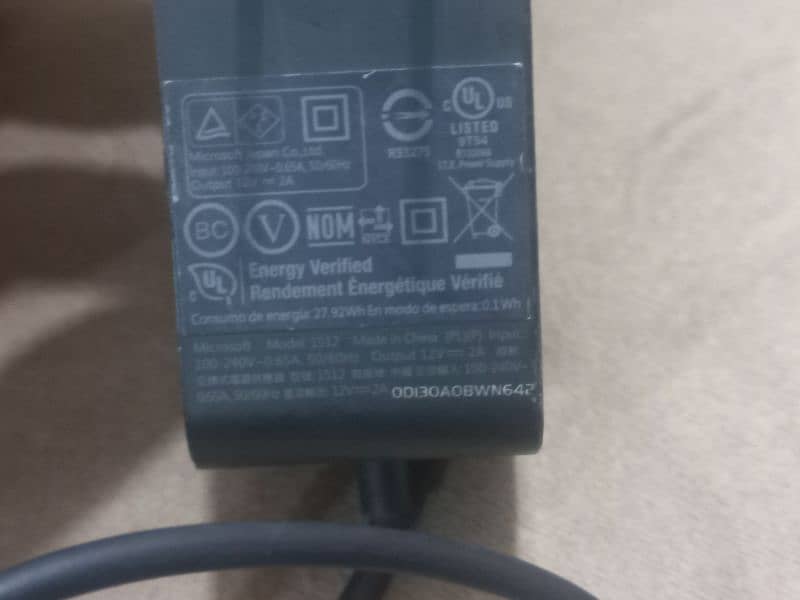 Microsoft Surface RT Charger & Pro 2 1