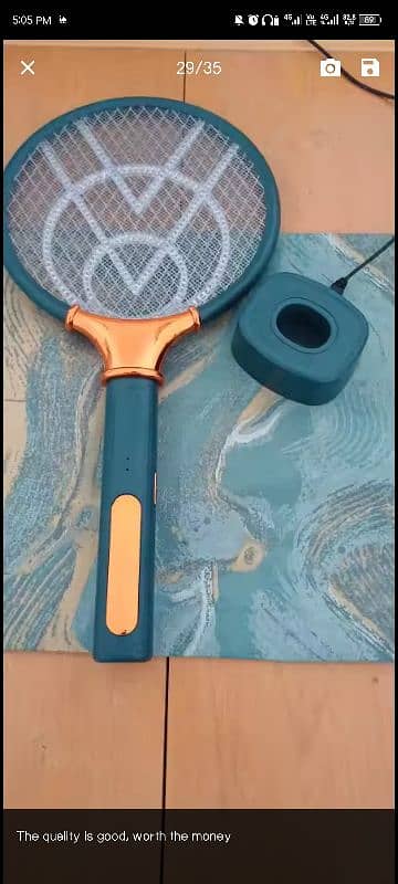 Rechargeable Electric Mosquito Racket - High Power Insect Killer 7