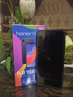 Huawei honor play with cover and protector