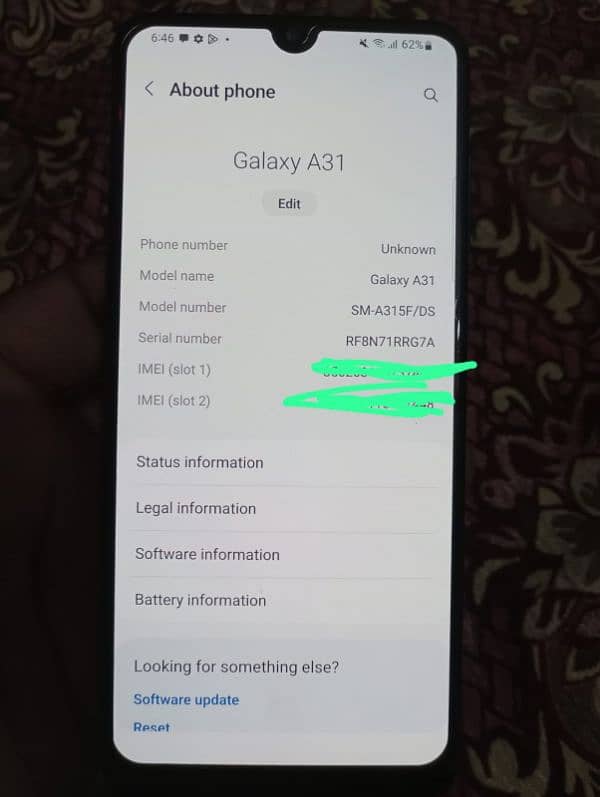 Samsung a31 4/128gb 0