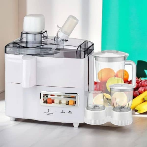 4 in 1 Juicer Machine, Grinder, Mixer, Blender 0