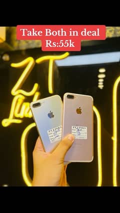 I phone 7 plus pta approved #128gb & #32gb