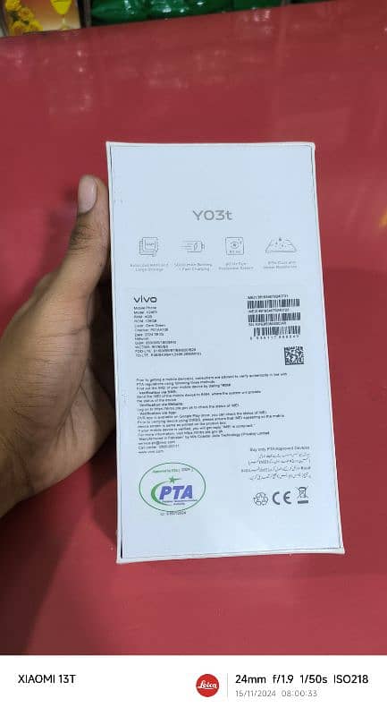 vivo y03t 4+4/128 0