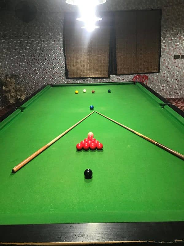 Snooker table 6/12 2