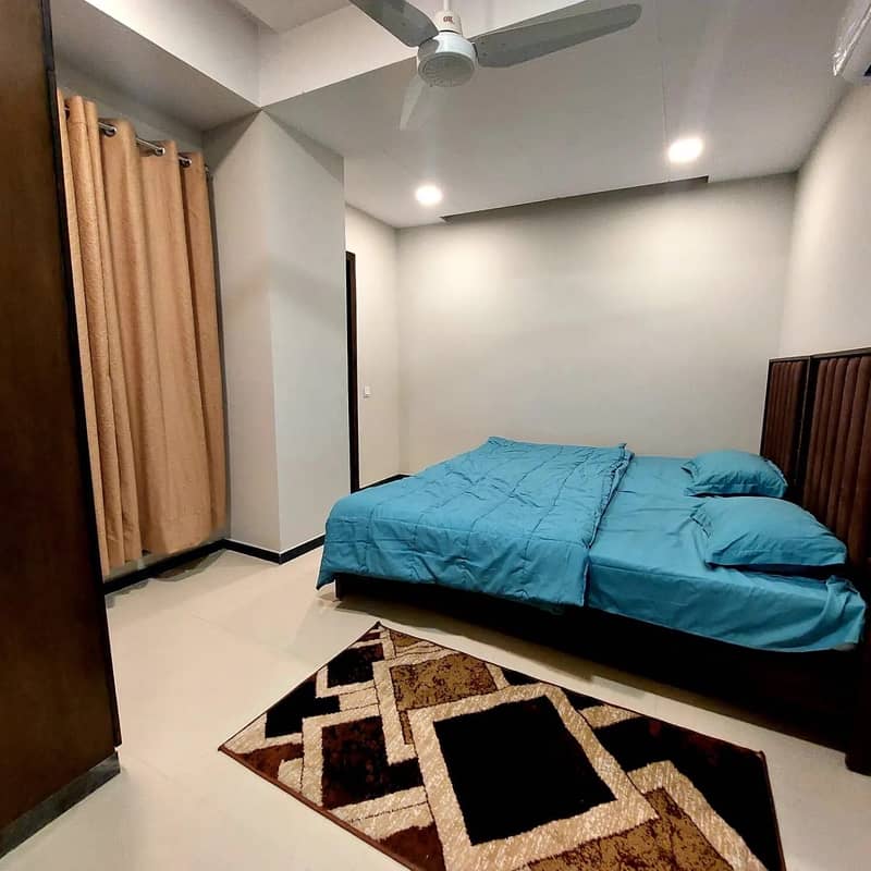 Pine Heights Fully Furnished 2 Bed Apartment For Sale In D-17 Islamabad 8