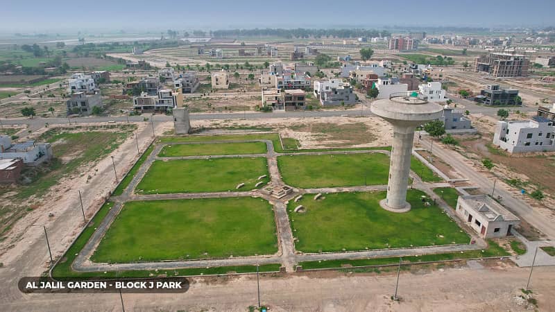 05 marla plot for sale in C block of Al Jalil Garden 8