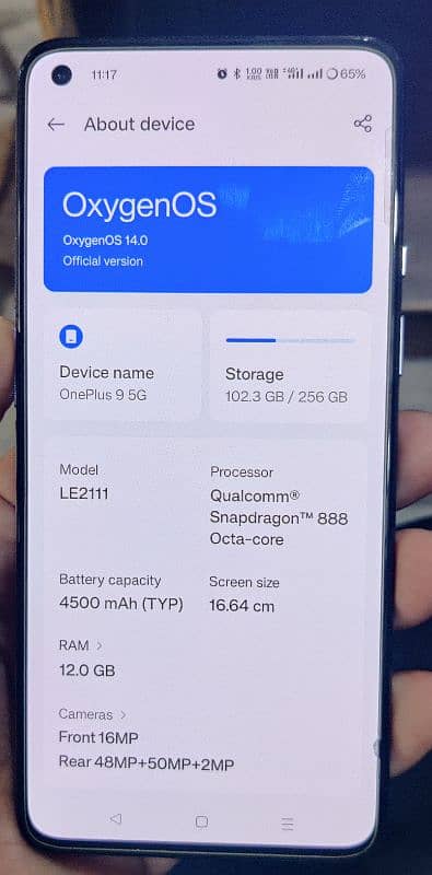 oneplus 9 5G 12/256 2