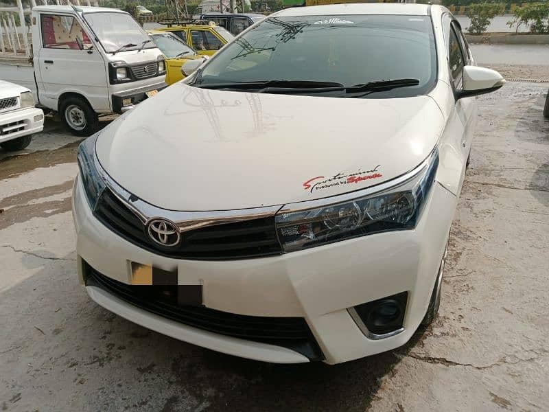 Toyota Corolla XLI 2015 new Shap 8