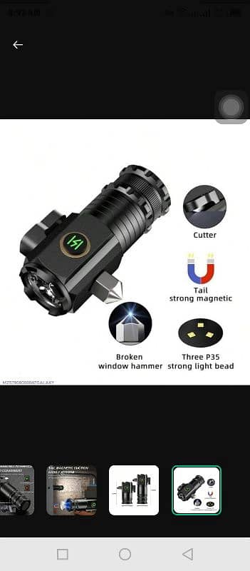 pocket size flash light 4 in 1 0