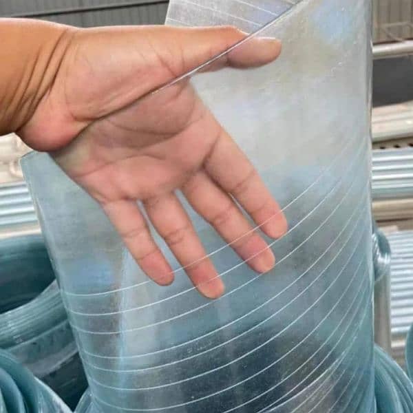 SOLID POLYCARBONATE SHEETS IN ROLL SHAPE AVAILABLE. 8