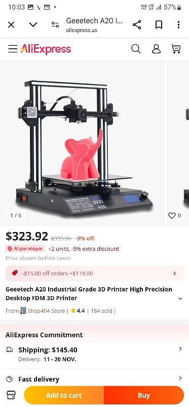 GEEETECH A20 3D Printer 2